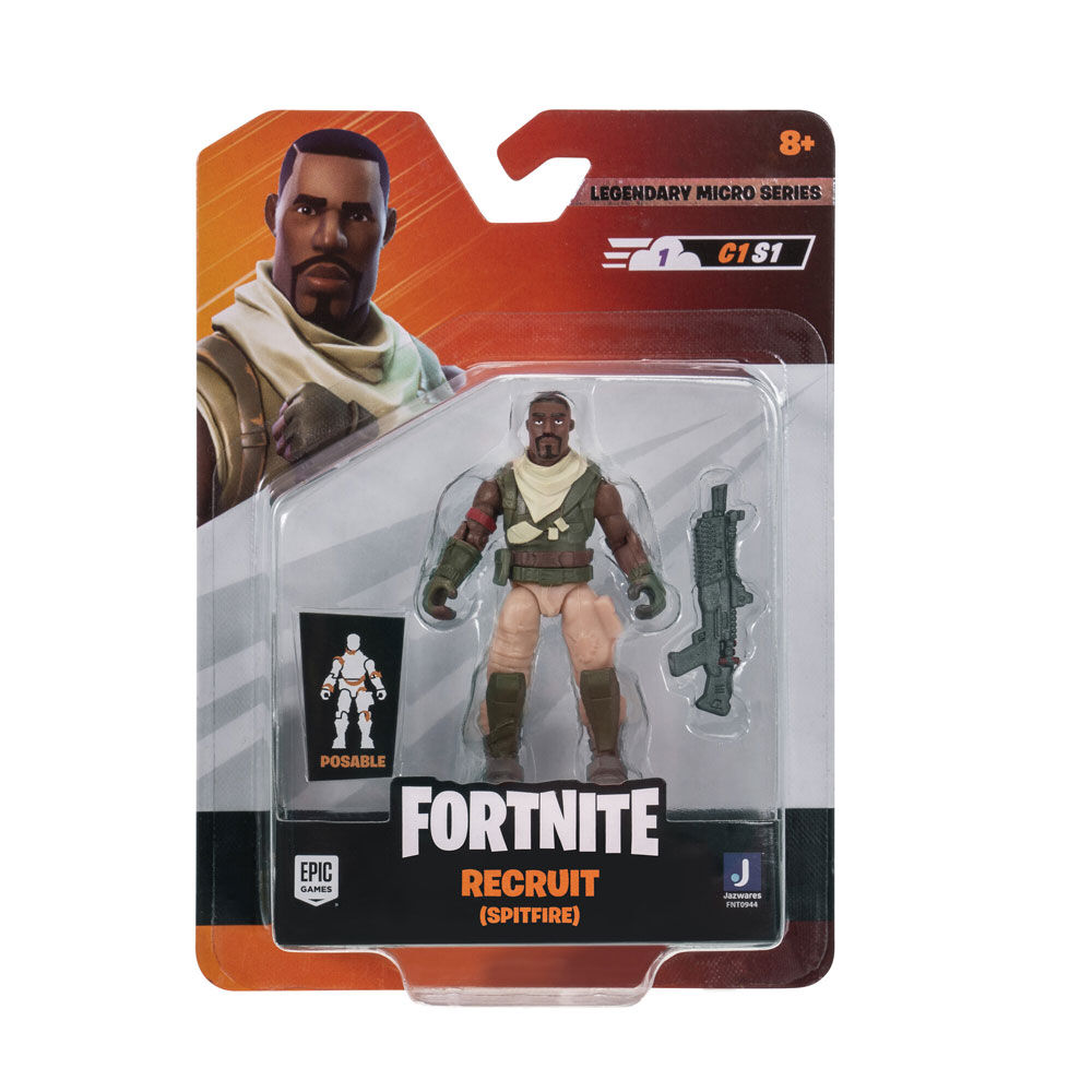 Fortnite Legendary Micro Series Recruit Spitfire Toys R Us
