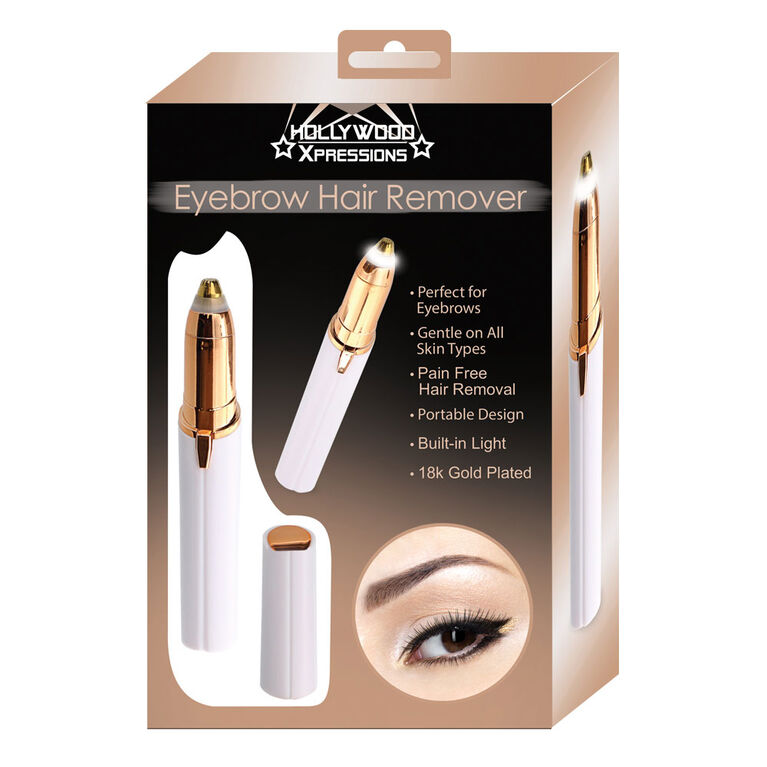 Hollywood Xpressions Discreet Travel Size Eye Brow Hair Remover