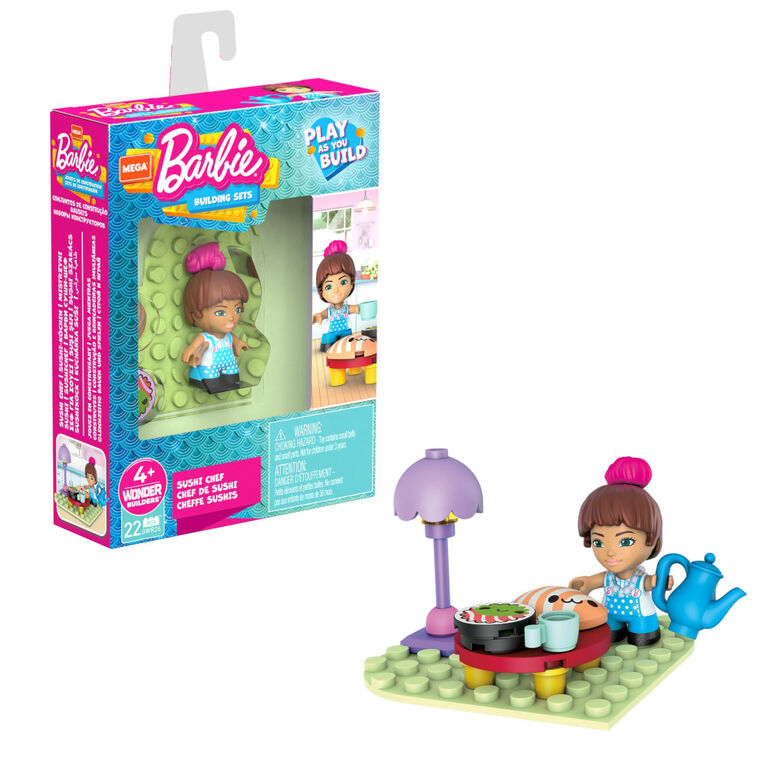 Mega Construx Barbie Sushi Chef