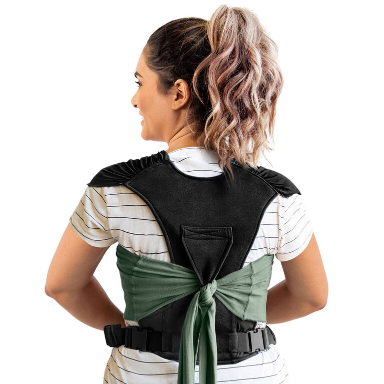 MOBY - Easy-Wrap Baby Carrier - Olive/Onyx