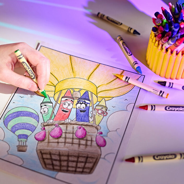 Crayons de couleur Crayola édition limitée, 8 couleurs archivées