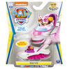 PAW Patrol, True Metal Skye Collectible Die-Cast Vehicle, Charged Up Series 1:55 Scale