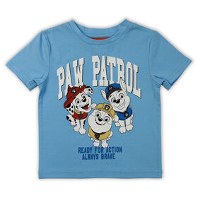 T-shirt &agrave; manches courtes Paw Patrol - Bleu 