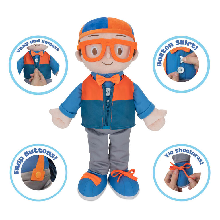 Peluche vedette Blippi - Je me prépare et je joue