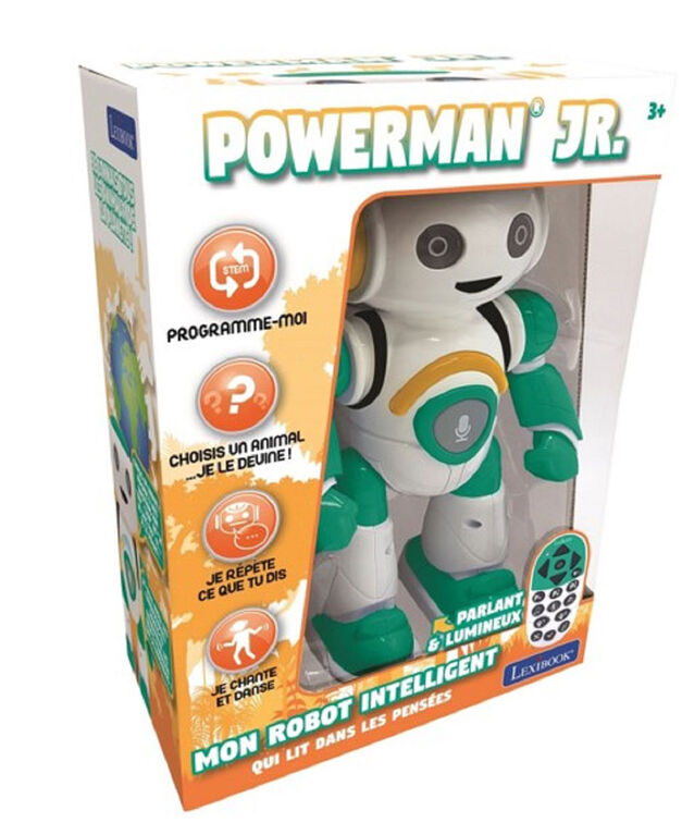 Lexibook Powerman Jr. Stem Robot Green - French Edition