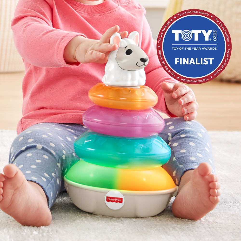fisher price stacking llama