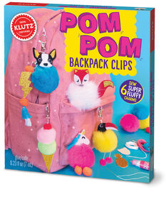 Pom-Pom Backpack Clips - Édition anglaise