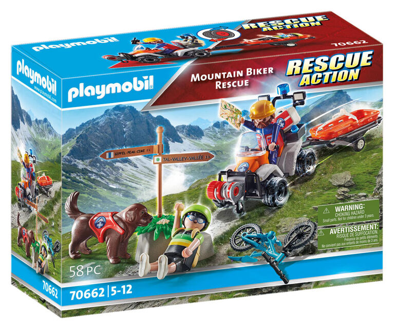 Playmobil - Secouristes de montagne avec véhicules