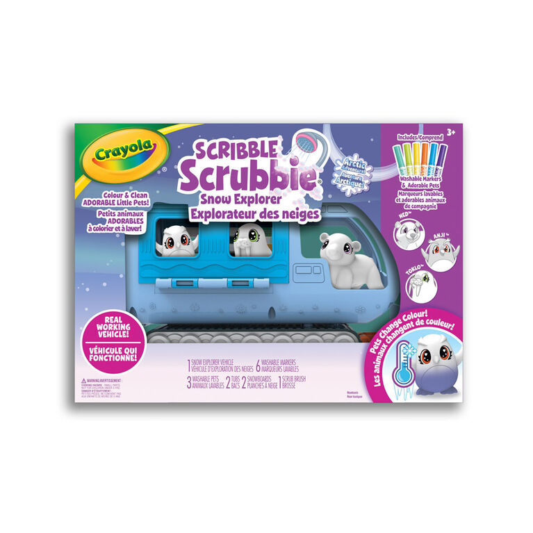 Crayola - Explorateur des neiges Scribble Scrubbie