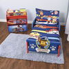 Paw Patrol 3 Piece Toddler Bedding Set with Reversible Comforter, Fitted Sheet and Pillowcase by Nemcor