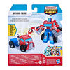 Jouet convertible Playskool Heroes Transformers Rescue Bots Academy, figurine Optimus Prime de 11 cm