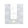 Just Born Dream Fitted Crib Sheet - Grey Clouds