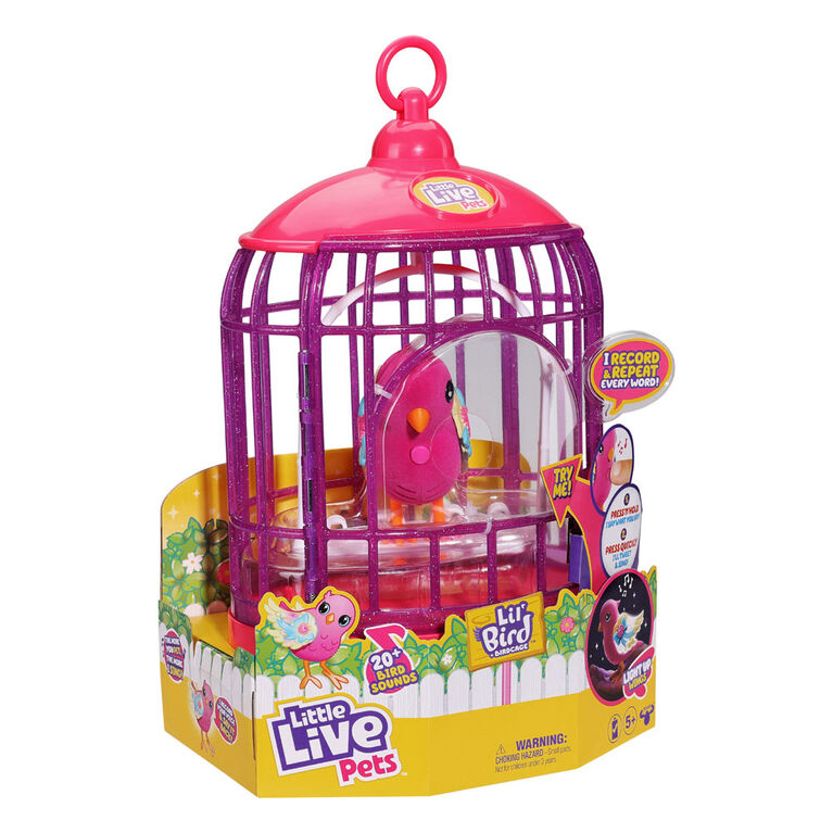 Little Live Pets Lil' Bird Bird & Cage Tiara Twinkles