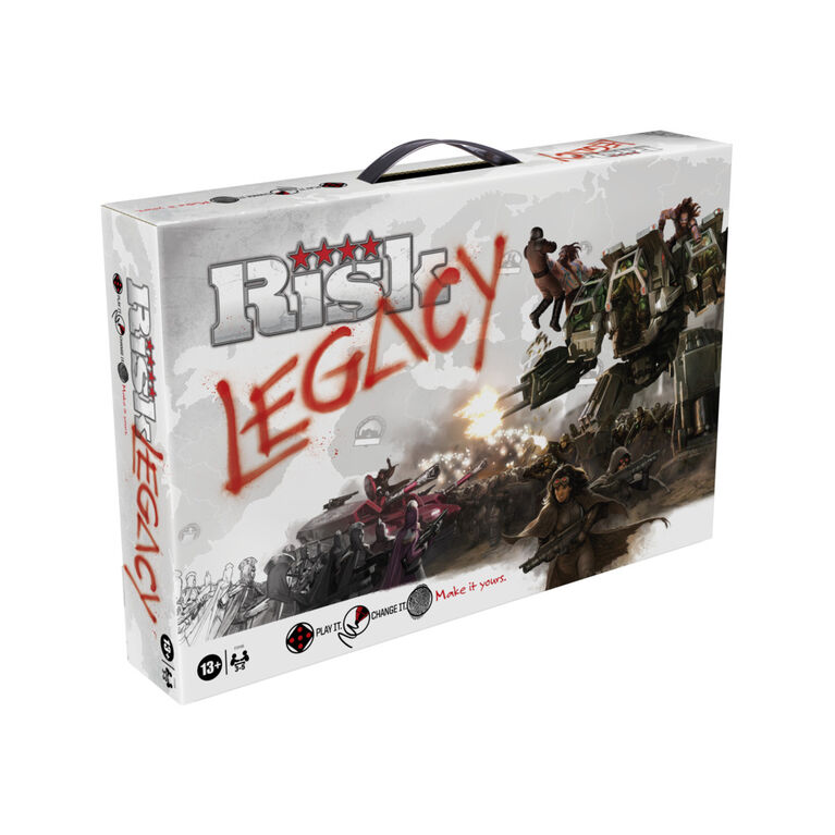 Avalon Hill Risk Legacy Strategy Tabletop Game - English Version