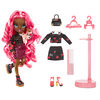 Rainbow High Daria Roselyn - Poupée-mannequin rose (rouge rosé) avec 2 tenues à agencer et associer et accessoires de poupée