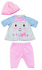 My First Baby Annabell - Dress for Fun - Grey/Pink - R Exclusive