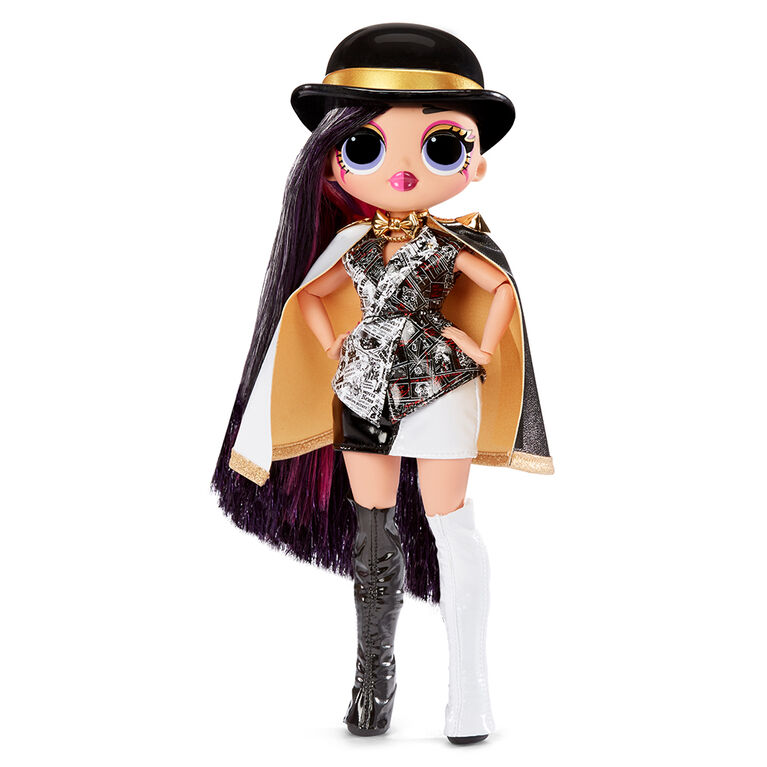 LOL Surprise OMG Movie Magic Ms. Direct Fashion Doll with 25 Surprises including 2 Fashion Outfits, 3D Glasses, Movie Accessories and Reusable Playset