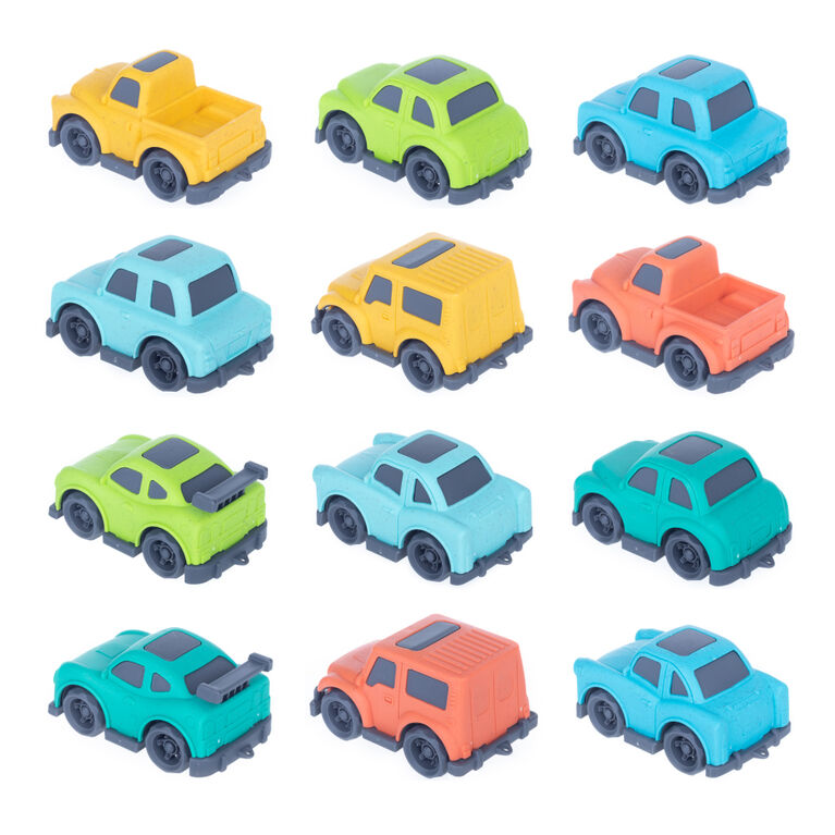 Earthtastic Mini Vehicles - 1 per order, colour may vary (Each sold separately, selected at Random)