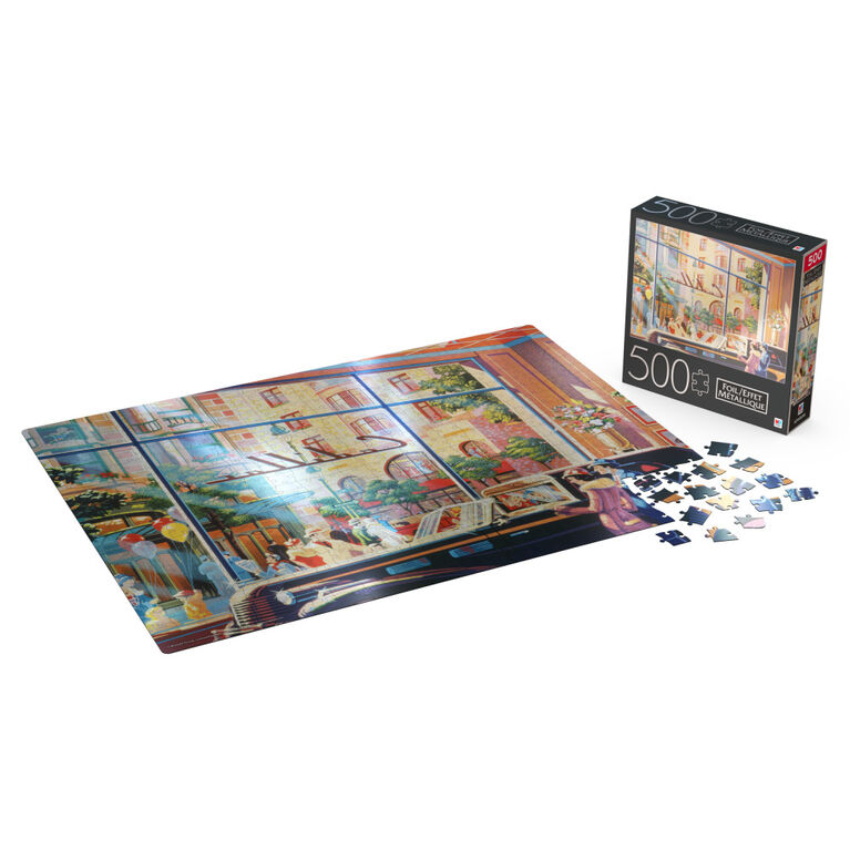 500-Piece Jigsaw Puzzle with Foil Accents, Caddy Corner | Toys R Us Canada