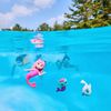 Swimways, Gabby et la maison magique, Dive Characters, coffret de 3 personnages, accessoires et jouets de piscine pour enfants, accessoires de fête et jouets aquatiques