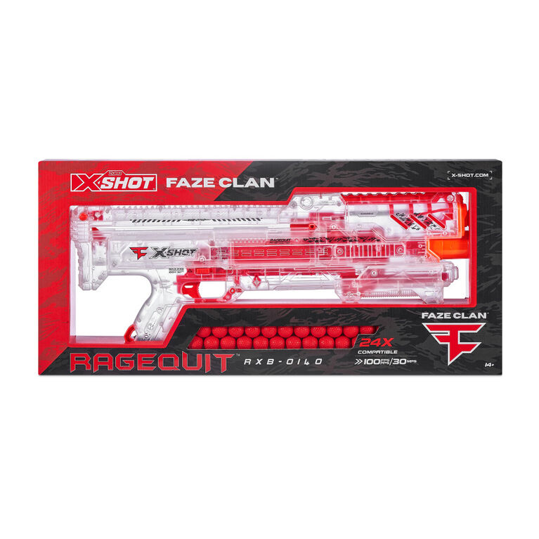 X-Shot FaZe Ragequit Round Blaster (24 rounds) by ZURU - R Exclusive
