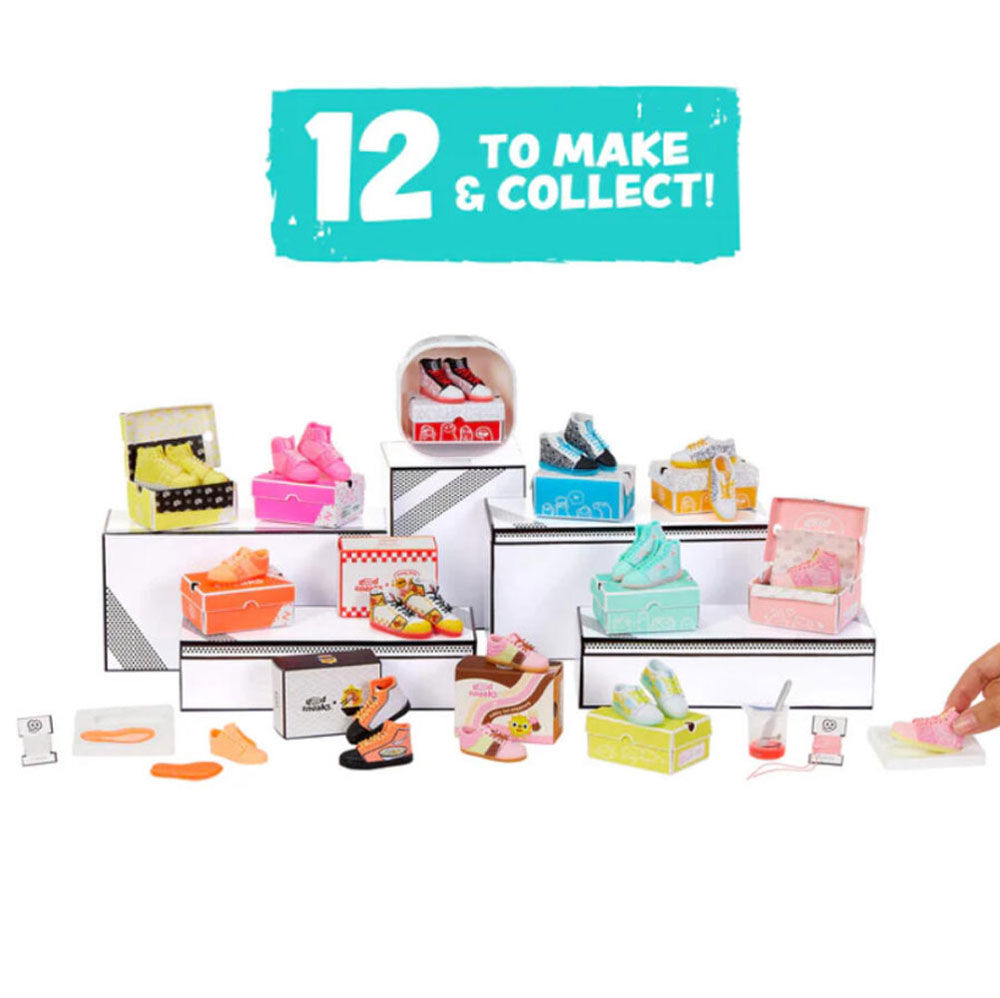 MGA's Miniverse Make It Mini Sneakers Blind Box - 1 per order, colour may vary (Each sold separately, selected at Random)