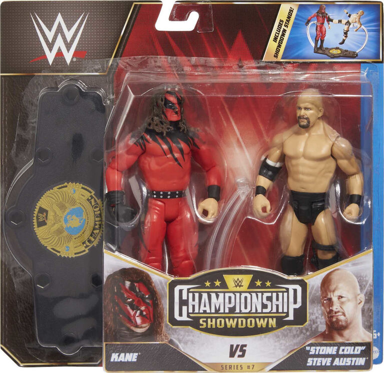 WWE Championship Showdown "Stone Cold" Steve Austin vs Kane 2-Pack