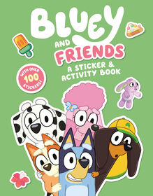 Bluey and Friends: A Sticker & Activity Book - English Edition