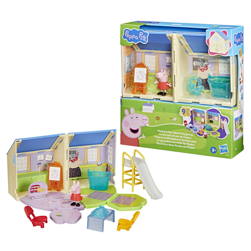 Peppa Pig Peppa's Pop-Open Playgroup Playset