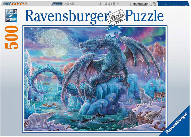Ravensburger - Dragon de glace casse-têtes 500pc