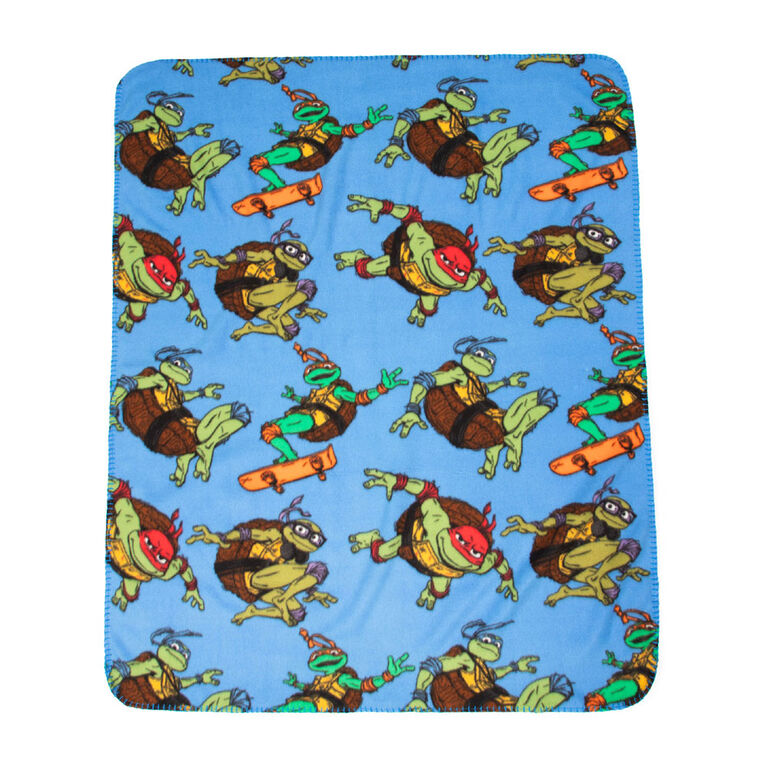 Teenage Mutant Ninja Turtles Polar Fleece Throw, 40" x 50"