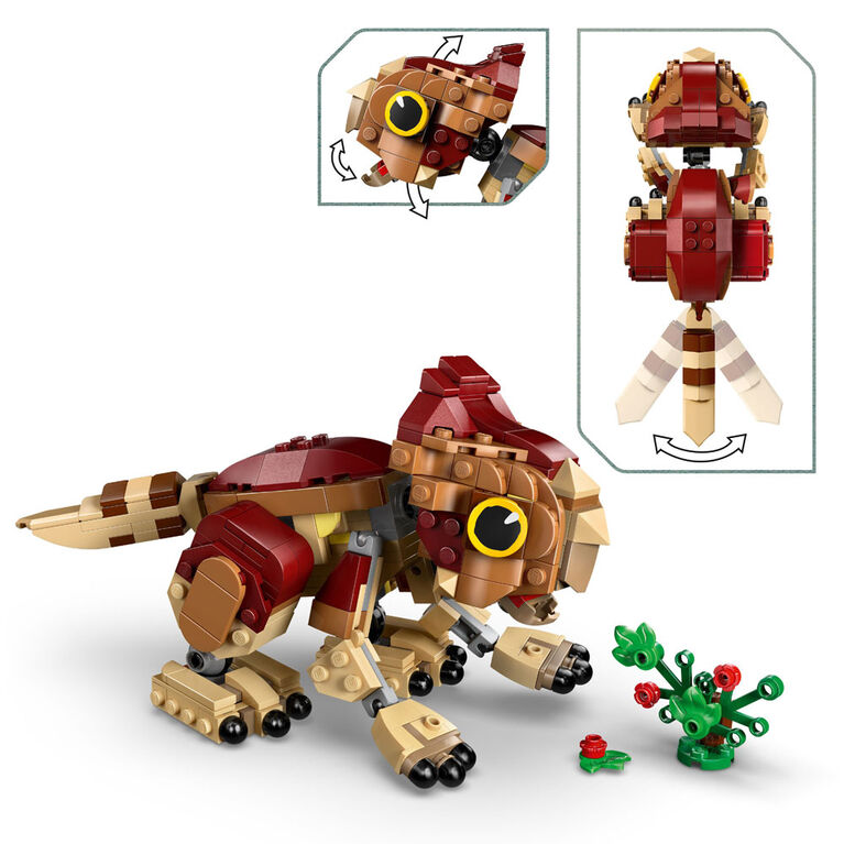 LEGO Jurassic World Baby Dinosaur Dolores: Aquilops Kids Toy, 7+ - Jurassic World Building Toy - 76970
