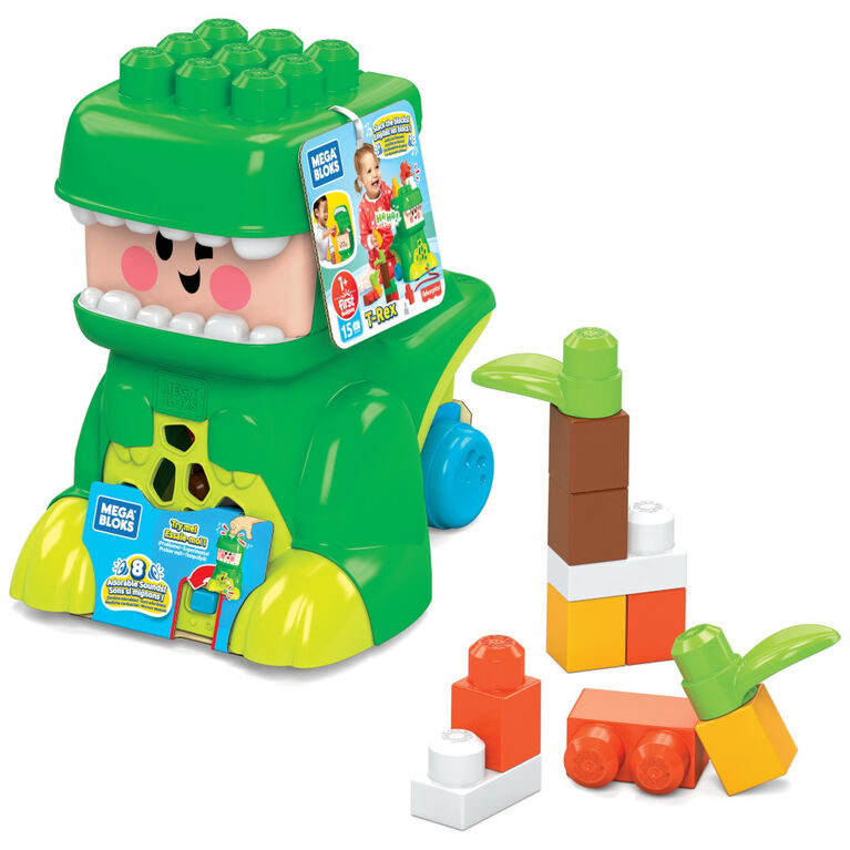 Mega Bloks Jammy Stackers T-Rex