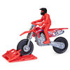 Supercross, Authentic Chase Sexton 1:24 Scale Die-Cast Motorcycle with Rider Figure