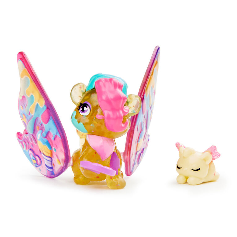 Hatchimals CollEGGtibles, Sibling Pack with 1 Big Kid, 1 Baby Character and Reusable Egg (Style May Vary)