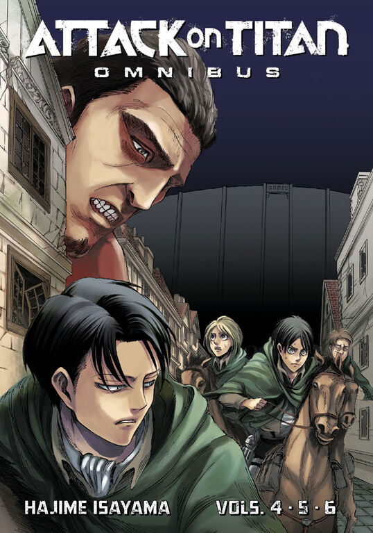 Attack on Titan Omnibus 2 (Vol. 4-6) - Édition anglaise