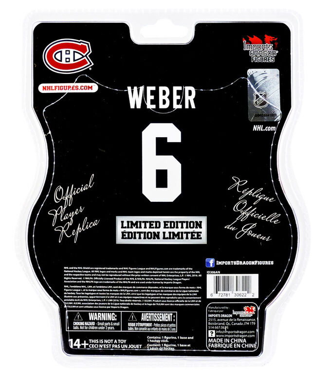 6 Shea Weber Warm-up worn and autographed Hockey Talks jersey - NHL Auctions