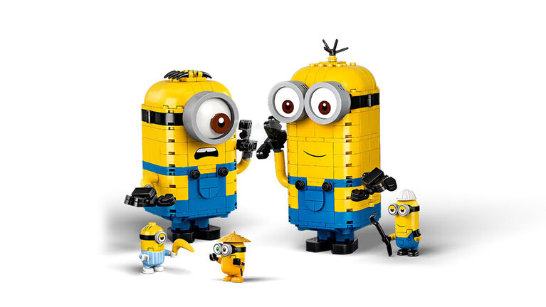 LEGO Minions Les maxi-Minions et leurs repaires 75551 (876 pièces)