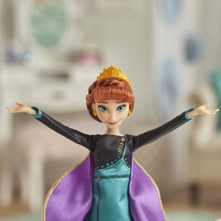 Disney La Reine des neiges, poupée Anna Aventure musicale - Édition anglaise