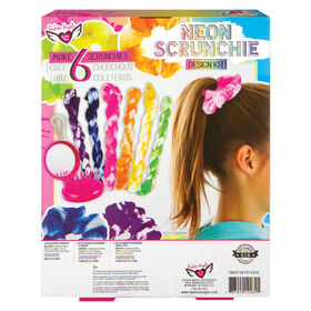 NEON TIE DYE Scrunchie Design Kit
