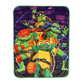 Teenage Mutant Ninja Turtles couverture 40 x 50 pouces