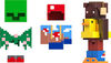 Minecraft Creator Series Bell Bottoms + Mushroom Hat Figures