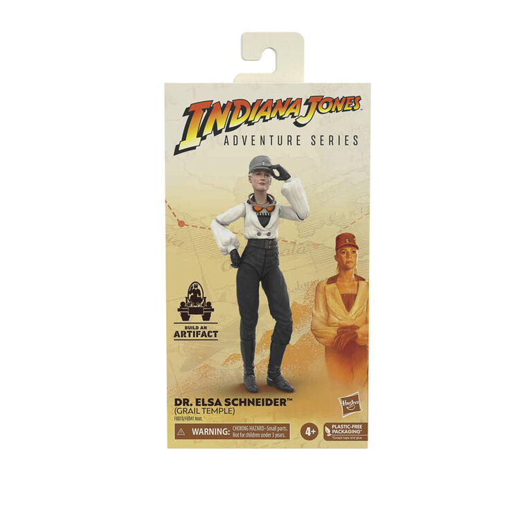 Indiana Jones and the Last Crusade Adventure Series Dr. Elsa Schneider, 6 Inch Indiana Jones Action Figures