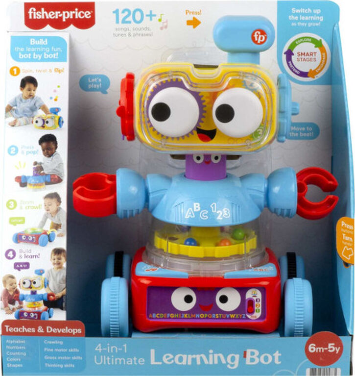 Fisher-Price - Robot d'apprentissage4 en 1suprême - Édition bilingue