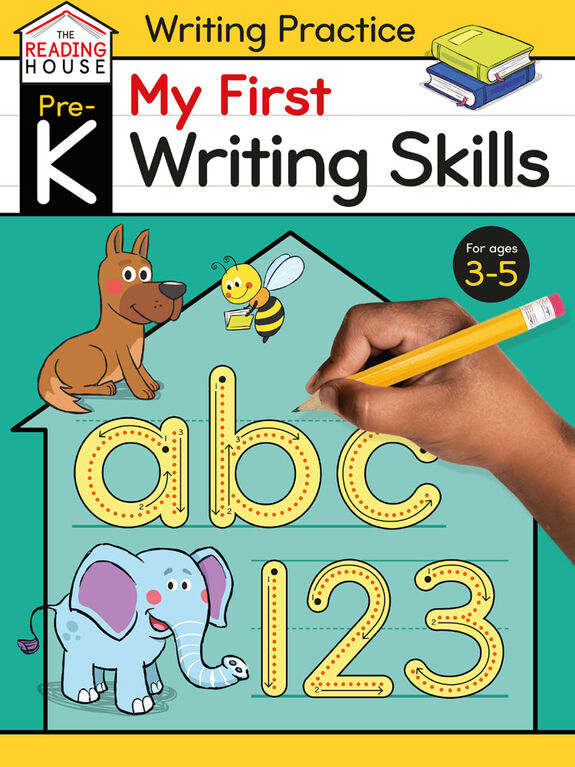 My First Writing Skills (Pre-K Writing Workbook) - English Edition