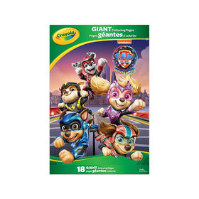 Crayola Giant Colouring Pages, Paw Patrol