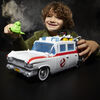 Ghostbusters Track & Trap Ecto-1 Toy Car & Fright Features Ecto-Stretch Tech Slimer, Ghostbusters Toys for Kids, Ages 4+