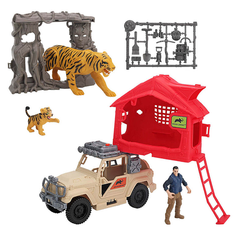 Wildlife Research Camper Playset