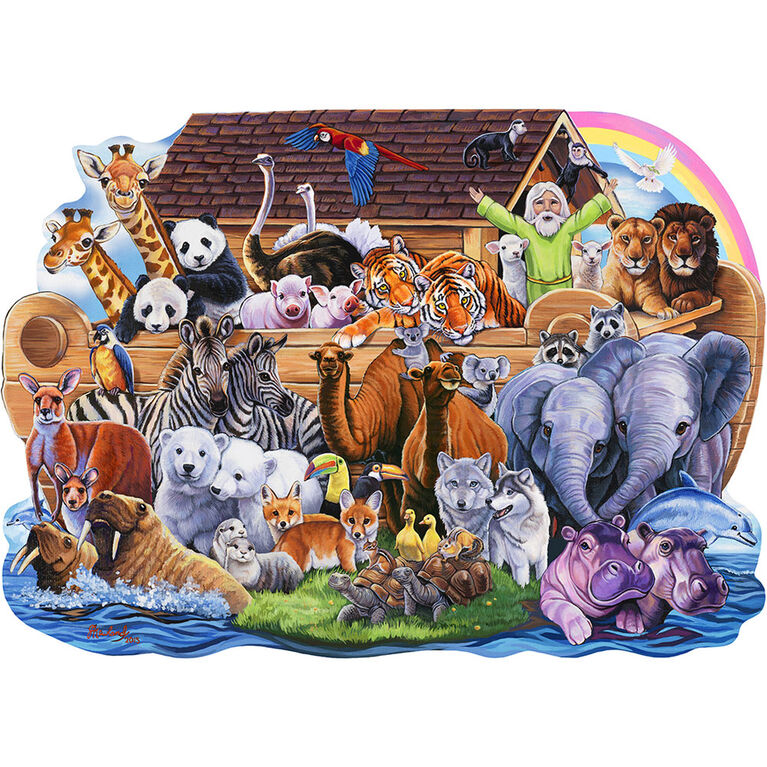 Noah's Ark Shaped Puzzle