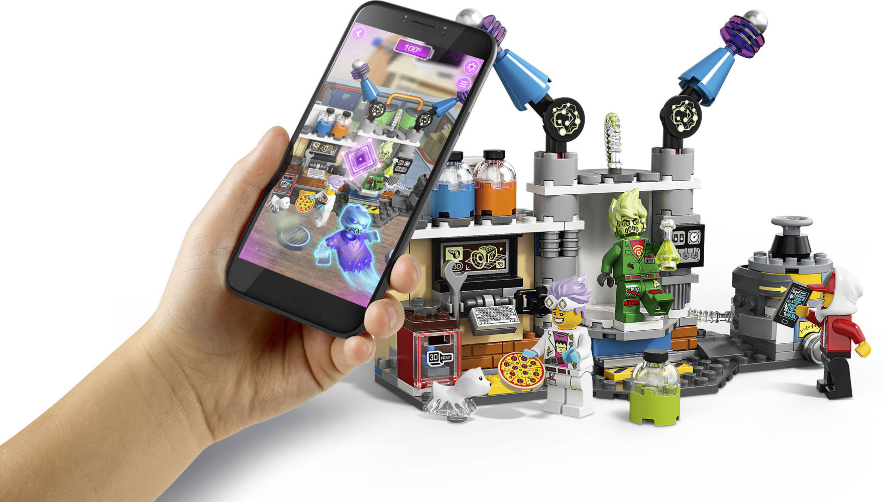 lego hidden side lab